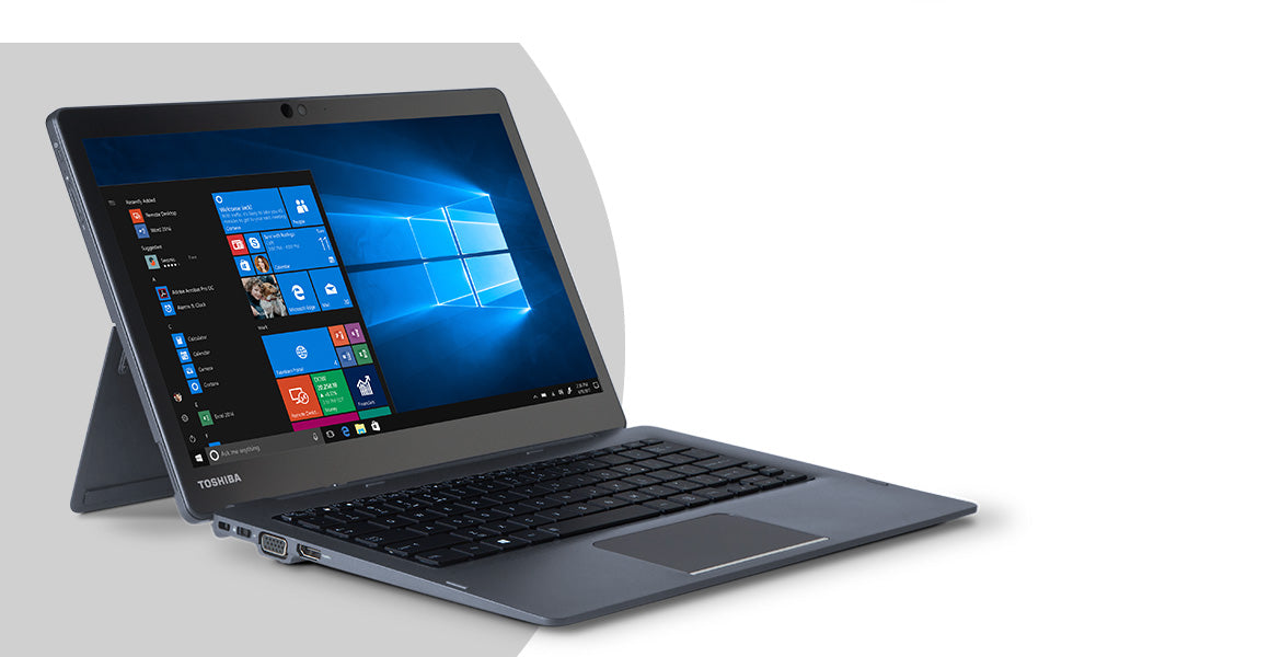 Refurbished Toshiba Portege X30T-E i5-8250U 13.3 inch convertible laptop — The Circular Company