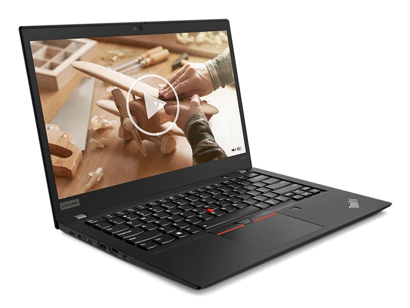 Refurbished Lenovo ThinkPad T490s — i7-8665U, 14" Business Laptop
