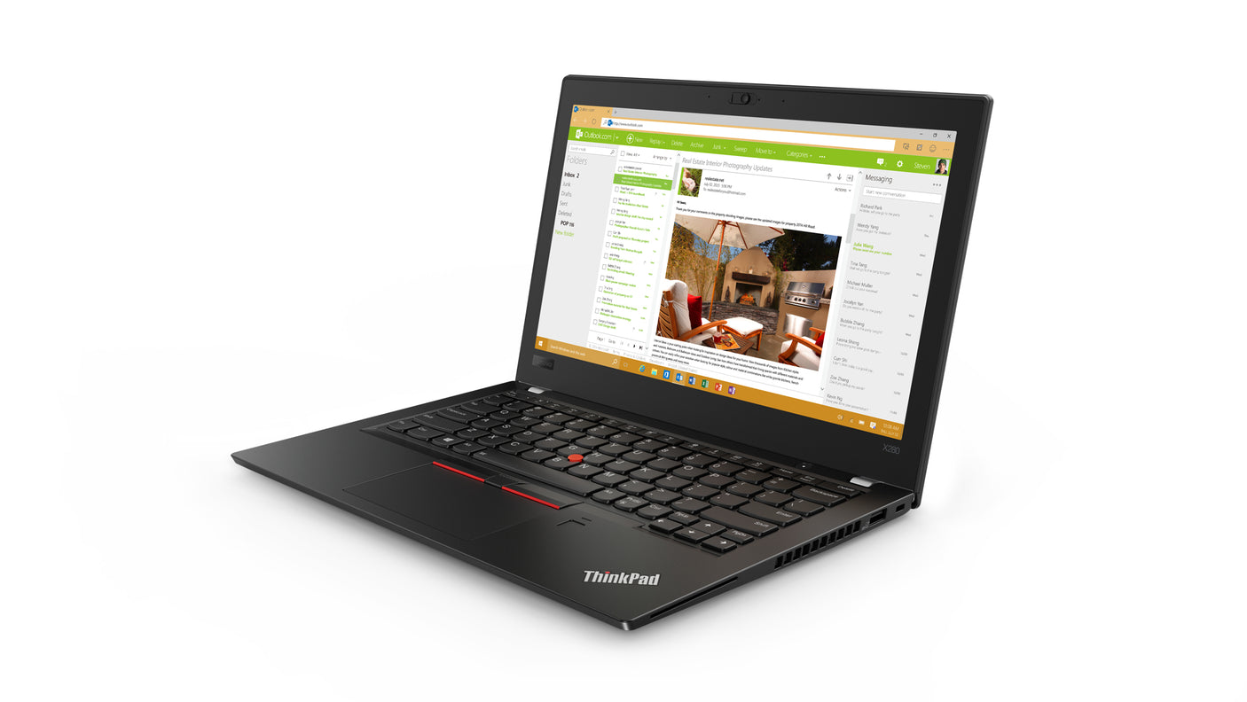Refurbished Lenovo ThinkPad X280 — i5-8350U, 12.5" Business Laptop